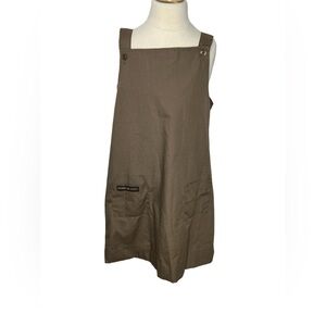 Vtg Girl Scouts of America brownie jumper uniform dress * read for measurements*
